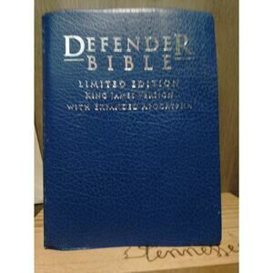 Defender Bible Limited Ed King James Version Expanded Apocrypha 2018 KJV NEW